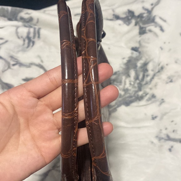 Lanvin brown leather handbag - Picture 4 of 10